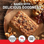 CLIF BAR - Energy Protein Bars - Oatmeal Raisin Walnut - Made with Organic Oats - Energy Bars - Non-GMO - (10 Pack)