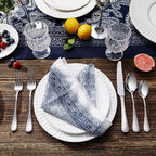 KEAWELL Premium Verona 4-Piece 6.5 inch Spoon Set – 18/10 Stainless Steel, Heavy-Duty Mirror-Finished Silverware for Daily Meals, Hosting and Special Occasions (4, Teaspoons)