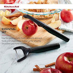 KitchenAid Universal Euro Y Peeler, Set Of 2, Black