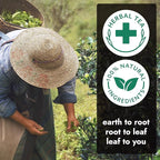 Vital Bloom Black Tea, 120 Count Tea Bags, Smooth, Flavourful, and Robust, Enjoy Hot or Cold Brew, Bleach Free Tea Bags, Non GMO (Free Bamboo Tongs Included)