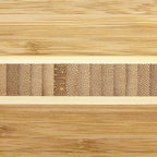 Totally Bamboo Aruba Bamboo Serving and Cutting Board, 12-1/2" x 8"