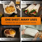 220 Pcs 12x16 In Parchment Paper Sheets by Baker's Signature | Heavy-Duty Precut Non-Stick Sheets