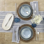 Oneida 897209 Organic Shades 2-Piece Serving Set, Oatmeal