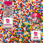Cake Mate Easter Cookie Decorating Kit – White & Green Icing, Rainbow Nonpareil Mix, Rainbow Sprinkles – Perfect for Decorating Easter Cookies, Brownies, Ice Cream, and More