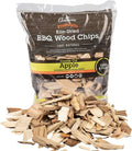 Camerons All Natural Apple Wood Chips for Smoker - 260 Cu. In. Bag, Approx 2 Pounds- Kiln Dried Coarse Cut BBQ Grill Wood Chips for Smoking Meats - Barbecue Smoker Accessories - Grilling Gifts for Men