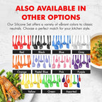 Chef Craft Premium Silicone Kitchen Tool and Utensil Set, 7 Piece, Yellow