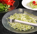 New Star Foodservice 42276 Restaurant-Grade Pom Tong, Stainless Steel, 9 inch, Set of 6, Silver