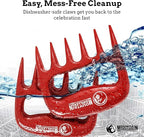Mountain Grillers 2 Pack Bear Meat Claws - Heat Resistant and Durable Meat Shredder Claws for Pulled Pork, Chicken, and Beef - Ergonomic Handle for Grilling and Smoking - Essential Smoker Accessories
