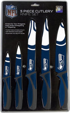 The Sports Vault NFL Seattle Seahawks 5-Piece Kitchen Knife Set
