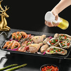 Oil Sprayer for Cooking, Olive Oil Sprayer Mister, 200ml Glass Olive Oil Spray Bottle, Kitchen Gadgets Accessories for Air Fryer, Patented Technology, Widely Used for Salad Making Baking Frying BBQ