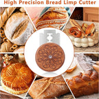 UFO Bread Lame Cutter for Homemade Sourdough,Bread Scorer Tool for Sourdough with 5 Blades and Storage Cover,Slashing Tool Bread Cutting Knife for Artisan Bread and Baguette Makers,Circle