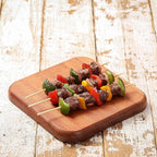 1000 PCS Bamboo Skewers, 10 Inch Wooden Skewer for Appetizers, Fruit, Kebabs, Grilling Barbecue, Mini Burger, Sausage, Cocktail Picks for Drinks, Long Toothpicks, Food Sticks Natural, Kitchen Gadget