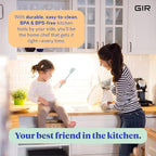 GIR: Get It Right 5-Piece Silicone Ultimate Kitchen utensils set - Ladle, Spatula, Flip, Spoon & Spoonula - Non toxic cooking utensils for Nonstick Cookware, Cooking and Baking - Mint