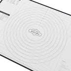 Extra Large Silicone Baking Mat – Non-Stick Pastry Mat with Measurements, Conversion Charts & Heat Resistance – Reusable Food-Grade Silicone for Dough Rolling, Pizza & Baking