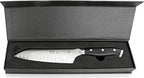 Cangshan D Series 59168 German Steel Forged Santoku Knife, 7-Inch