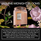 Japonica Collection Large - Jasmine Midnight Blooms by Voluspa for Unisex - 18 oz Candle