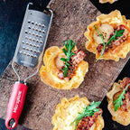 Microplane Gourmet Series Cheese Grater (Extra Coarse, Red)