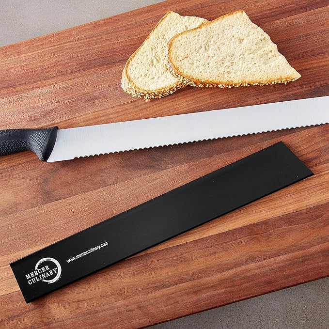 Mercer Culinary M33119P Knife Guard, 14 x 2 inch, Black