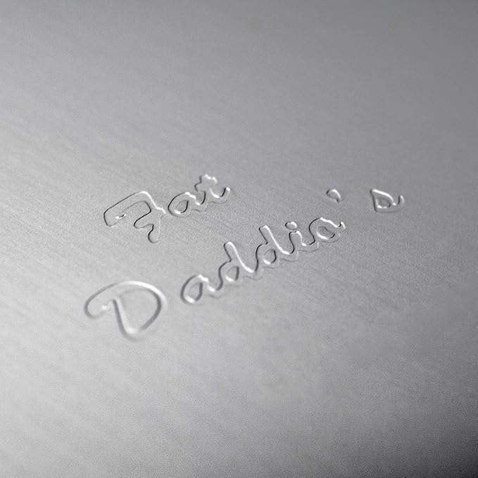 Fat Daddio's Anodized Aluminum Round Cake Pans, 2 Piece Set, 10 x 2 Inch